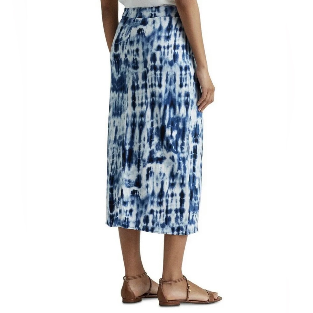 Lauren Ralph Lauren - Tie-Dye Linen Skirt - Size XL - Picture 2 of 5